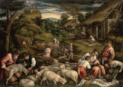 Sommer, 1576 von Francesco Bassano